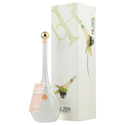 Граппа Pilzer L'Aqua Mater Moscato Rosa in gift box 0,5 л фото