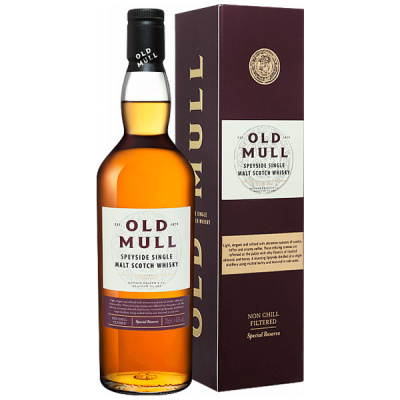 Виски Old Mull Single Malt Speyside in gift box 0,70 л фото