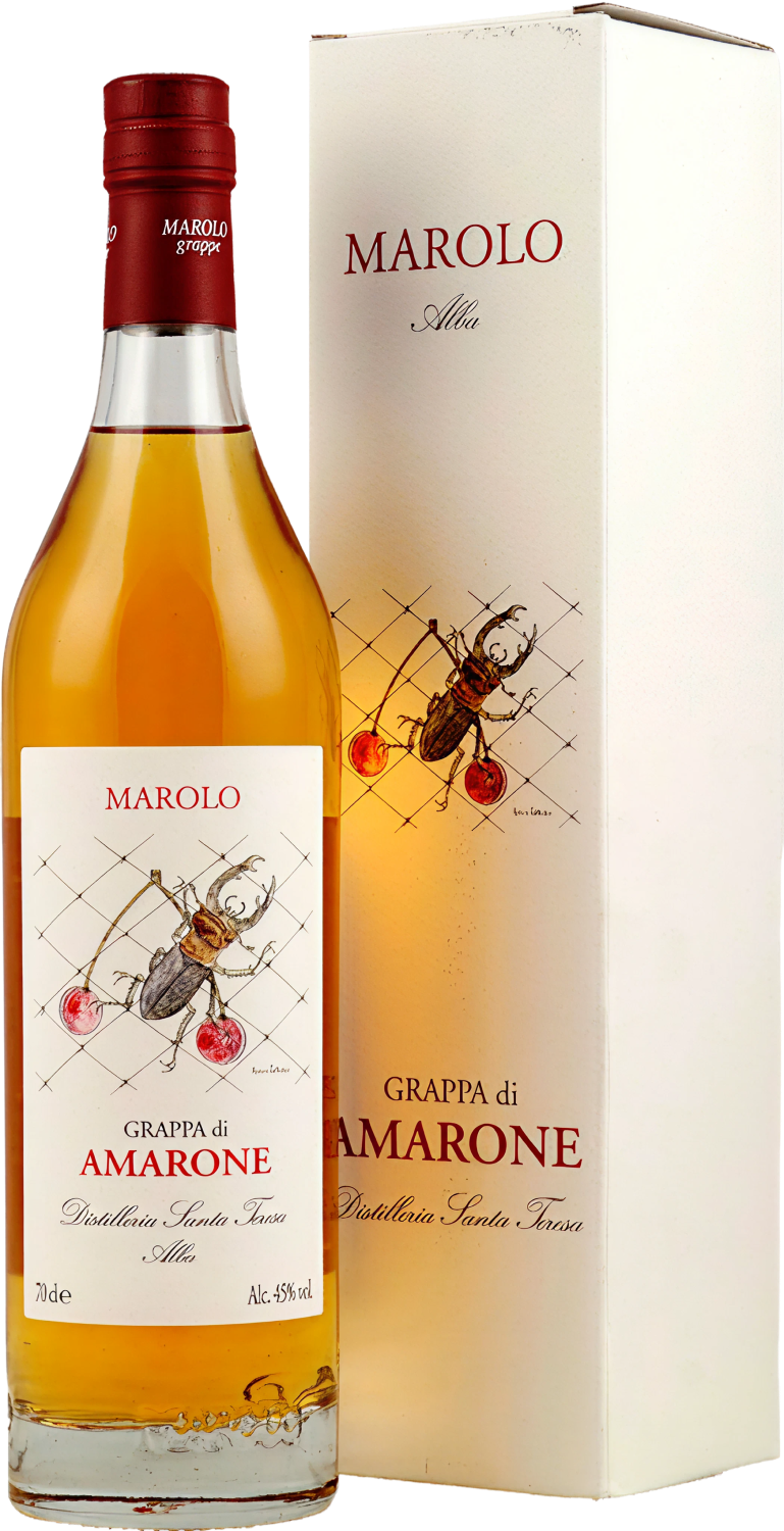 Граппа Marolo di Amarone in gift box 0,7 л фото