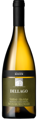 Вино Келлерай Бозен Деллаго Вайсбургундер 2023 Белое Сухое 13,5% 0,75 л фото