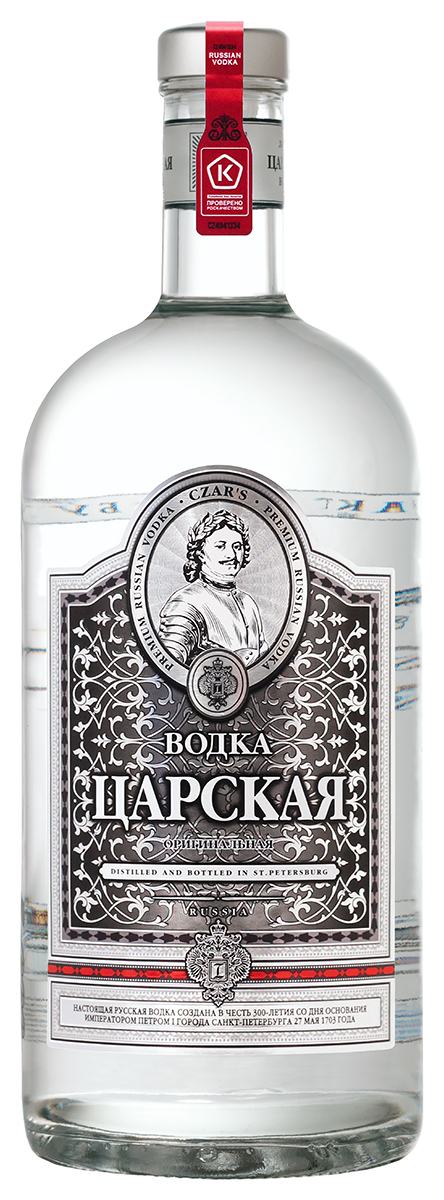 Водка Tsarskaja Original 1,75 л фото