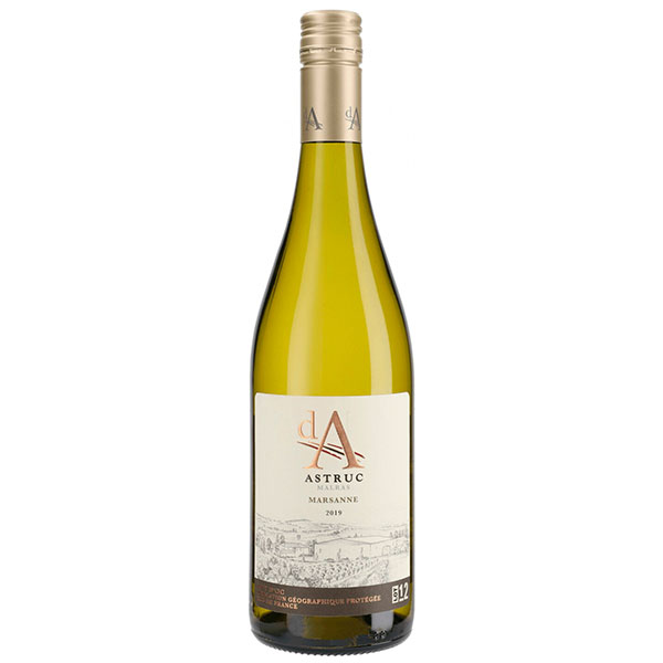 Вино Белое Сухое Domaines Astruc Marsanne Pays d'Oc 2019 0,75 л фото