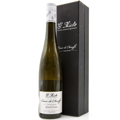 Ликер G. Miclo Coeur de Chauffe Eau-de-vie Kirsch Vieux in gift box 0,70 л фото