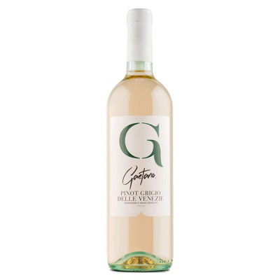 Вино Белое Полусухое Gaetano Pinot Grigio delle Venezie 2021 0,75 л фото