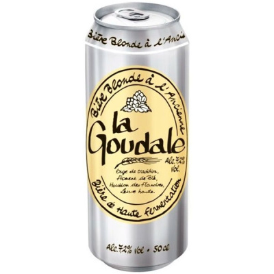Пиво La Goudale Blonde in can 0,50 л фото