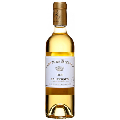 Вино Белое Сладкое Les Carmes de Rieussec Sauternes 2020 0,375 л Вино Белое Сладкое Les Carmes de Rieussec Sauternes 2020 0,375 л фото
