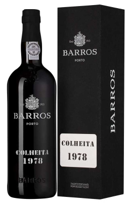Портвейн Barros Colheita in gift box 1978 0,75 л фото