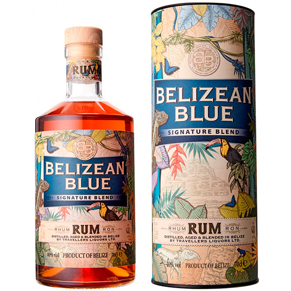 Ром Belizean Blue Signature Blend in tube 0,70 л фото