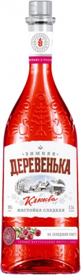 Настойка Zimnyaya derevenka Cranberry 0,5 л фото