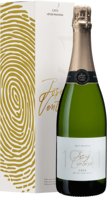 Вино игристое Josep Ventosa Cava Brut in gift box 0,75 л фото