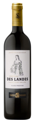 Вино Красное Сухое Chateau des Landes Cuvee Prestige Lussac-Saint-Emilion 2019 1,5 л фото