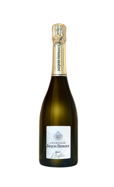Шампанское Белое Брют Jacques Defrance Brut Prestige Champagne 2014 0,75 л фото