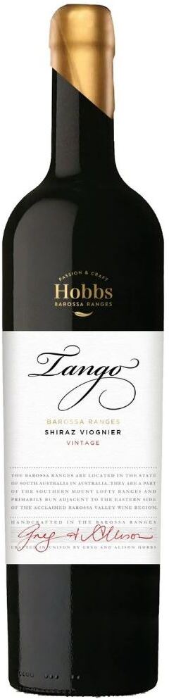 Красное Сухое Hobbs Tango Shiraz Viogner Barossa Valley