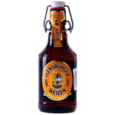 Пиво Светлое Flensburger Weizen 0,33 л фото