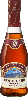 Бренди Армянский 6 Лет 40% 0,25 л фото