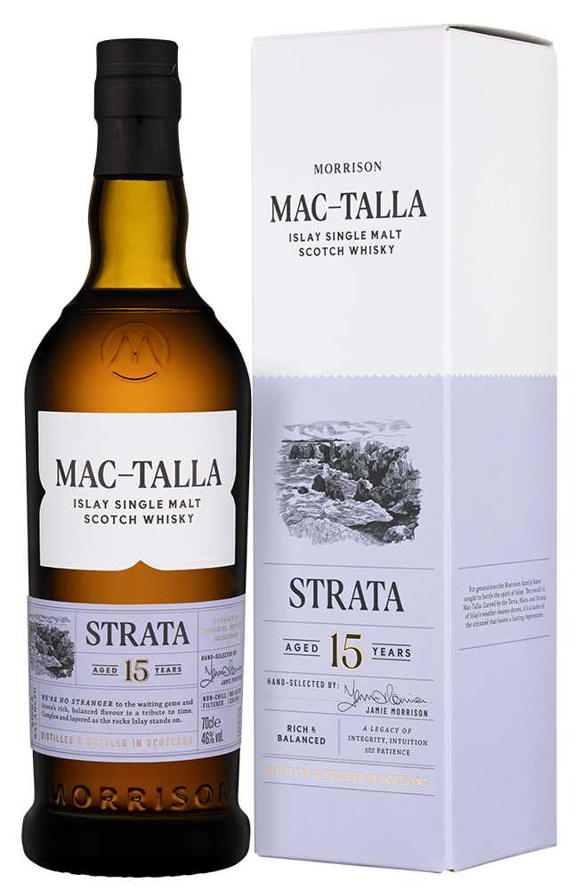 Виски Mac-Talla Strata Aged 15 Years Single Malt in gift box 0,7 л фото