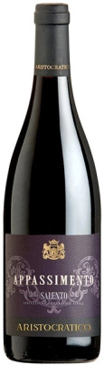 Вино Красное Полусухое Aristocratico Appassimento Salento 2021 0,75 л фото