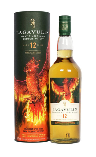 Виски Lagavulin 12 Years Old Special Release in tube 0,7 л фото