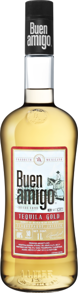 Текила Буэн Амиго Голд 40% 1 л фото