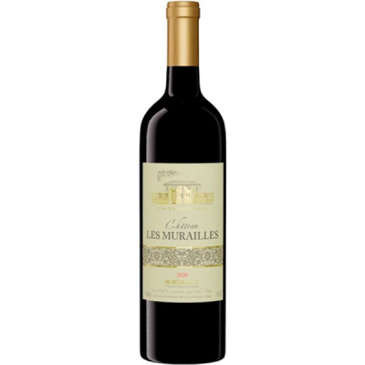 Вино Красное Сухое Chateau les Murailles Bordeaux 2020 0,75 л фото