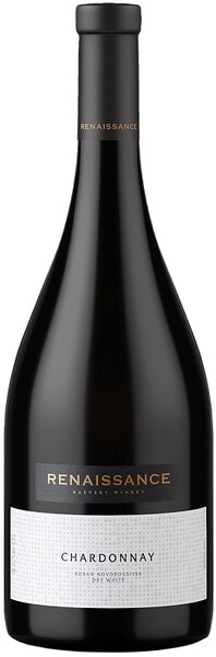 Вино Белое Сухое Raevskoe Renaissance Chardonnay Kuban Novorosiysk 2024 0,75 л фото
