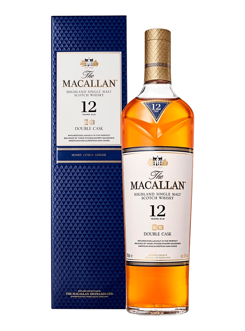 Виски Macallan Double Cask 12 Years Old Highland in gift box 0,7 л фото
