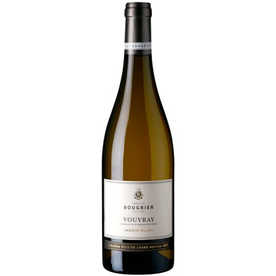 Вино Белое Полусухое Famille Bougrier Vouvray 2022 0,75 л фото