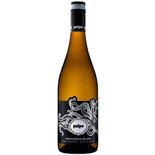 Вино Белое Сухое Pulpo Sauvignon Blanc Marlborough 2022 0,75 л фото