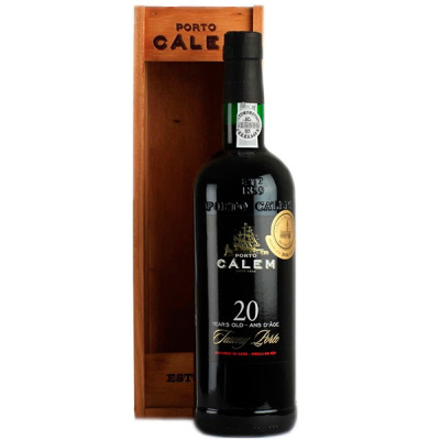 Портвейн Calem Tawny 20 Years Old in gift box 0,75 л фото