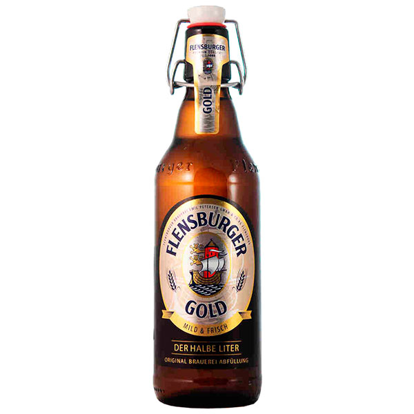 Пиво Светлое Flensburger Gold 0,5 л фото
