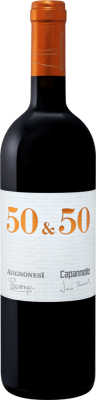 Вино Красное Сухое Avignonesi-Capannelle 50&50 Toscana 2020 0,75 л Вино Красное Сухое Avignonesi-Capannelle 50&50 Toscana 2020 0,75 л фото