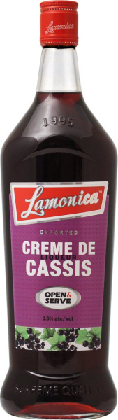 Ликер Lamonica Creme de Cassis 0,85 л фото