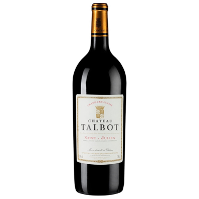 Вино Красное Сухое Chateau Talbot 4-me Grand Cru Classe St-Julien 2016 1,50 л фото