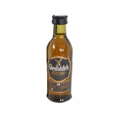 Виски Glenfiddich 18 Years Old Single Malt Speyside 0,05 л фото