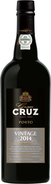 Портвейн Gran Cruz Vintage 2014 0,75 л фото