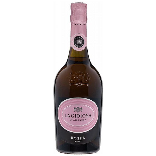 Вино игристое Розовое Брют La Gioiosa Rosea Brut 0,75 л фото
