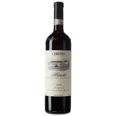 Вино Красное Сухое Ceretto Barolo 2019 0,75 л фото
