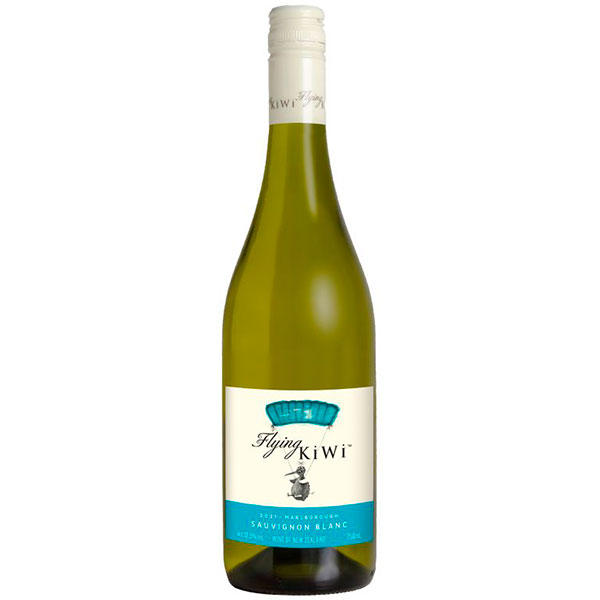 Вино Белое Сухое Flying Kiwi Sauvignon Blanc Marlborough 2022 0,75 л фото