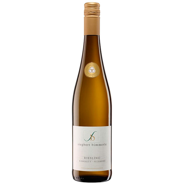 Вино Белое Полусухое Siegbert Bimmerle Riesling Kabinett Feinherb Baden 2021 0,75 л фото
