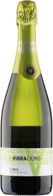 Вино игристое Белое Брют Vibracions Cava Brut 0,75 л фото