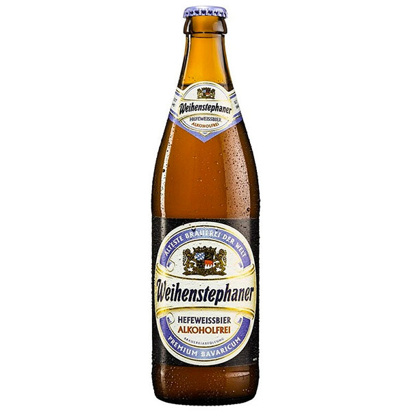 Пиво Weihenstephaner Hefeweissbier Alkoholfrei 0,5 л фото