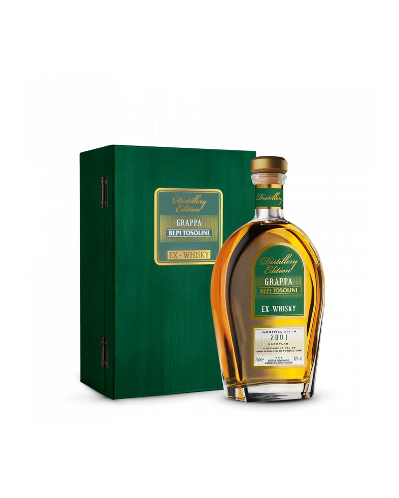 Граппа Bepi Tosolini Ex-Whisky in gift box 0,7 л фото