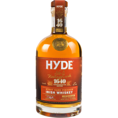 Виски Hyde №8 Stout Cask Finished Irish Whiskey 0,7 л фото