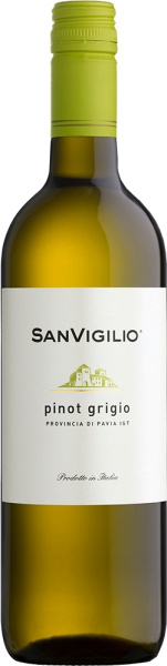 Вино Белое Сухое SanVigilio Pinot Grigio Provincia di Pavia 2024 0,75 л фото