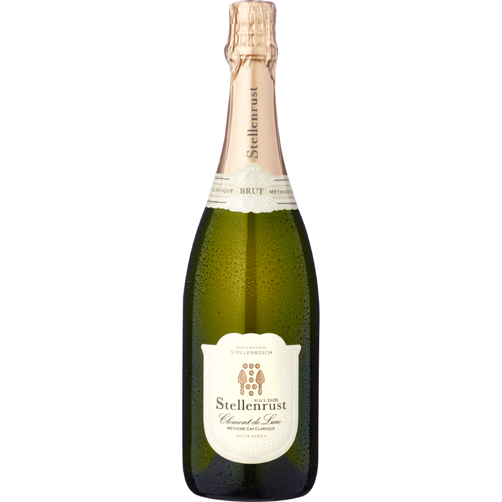 Вино игристое Розовое Брют Stellenrust Clement de Lure Cap Classique Brut Rose 2024 0,75 л фото