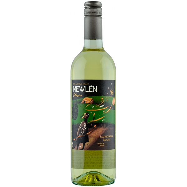 Вино Белое Сухое Mewlen Classic Sauvignon Blanc Central Valley 2023 0,75 л фото