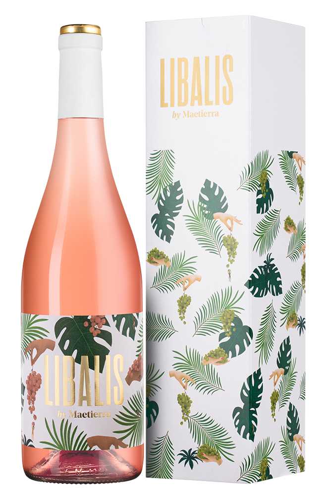 Вино Розовое Полусухое Libalis Rose in gift box 2021 0,75 л фото