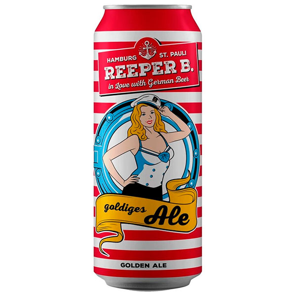 Пиво Reeper B. Golden Ale in can 0,50 л фото