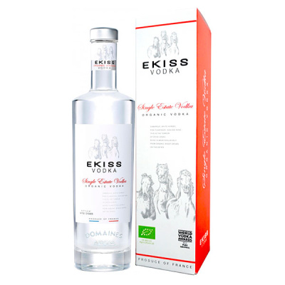 Водка Ekiss Single Estate in gift box 0,70 л фото