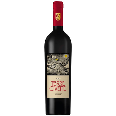 Вино Красное Сухое Torre Civette Toscana 2020 0,75 л фото